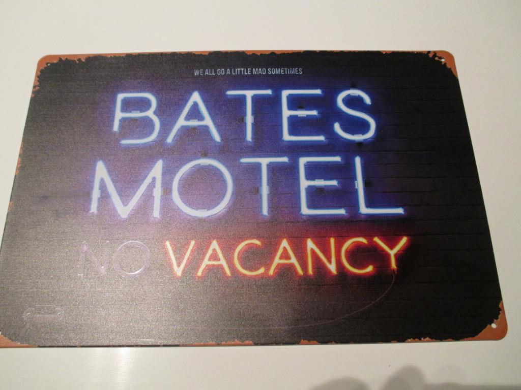 plakkaat film psycho Bates Motel nieuw, Enlèvement ou Envoi, Neuf, Film, Statue, Réplique ou Modèle