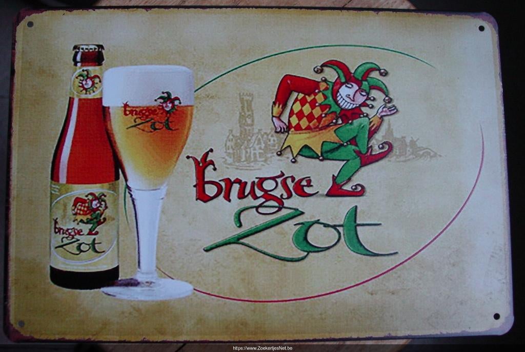 BRUGSE ZOT REKLAME METAAL, Enlèvement ou Envoi