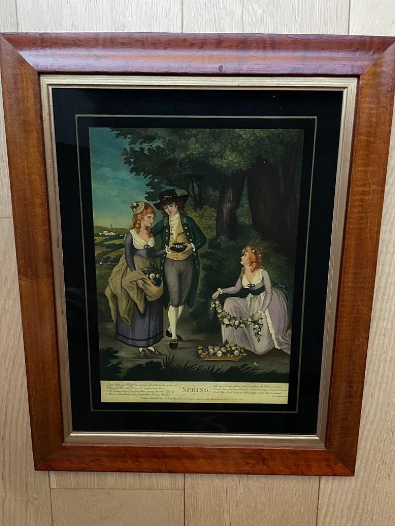 Glass Painting Lente - Benny Blackburn, Antiek en Kunst, Ophalen