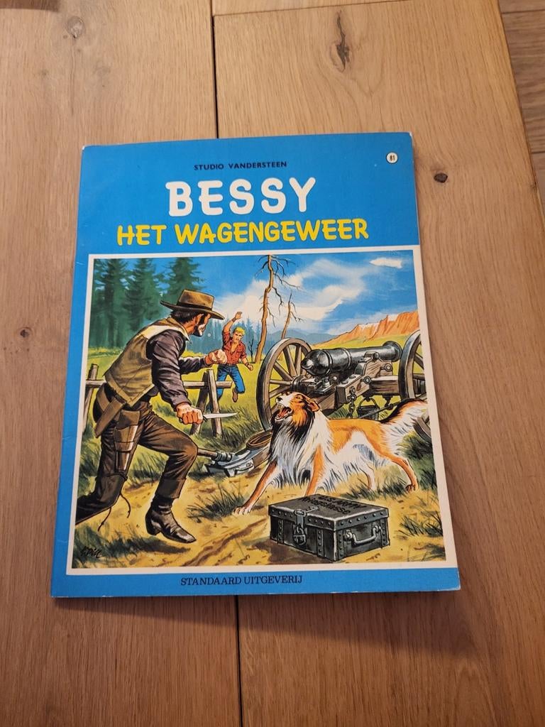 Bessy - 81. Het wagengeweer, Livres, Neuf, Enlèvement ou Envoi, Une BD, Studio Vandersteen
