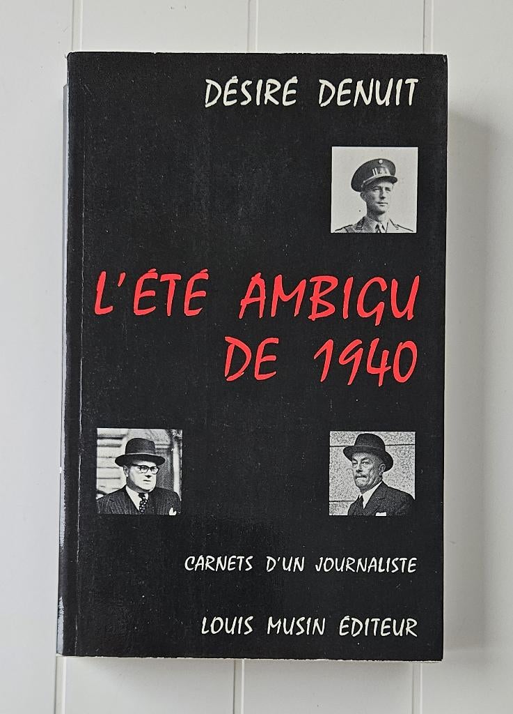De dubbelzinnige zomer van 1940: dagboeken van een journalis, Ophalen of Verzenden, Désiré Denuit, Tweede Wereldoorlog, Gelezen