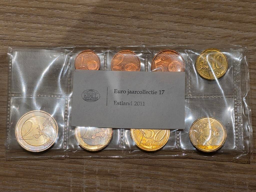 Euro jaarcollectie Estland 2017, Timbres & Monnaies, Monnaies | Europe | Monnaies euro, Enlèvement ou Envoi, Estonie, Autres valeurs