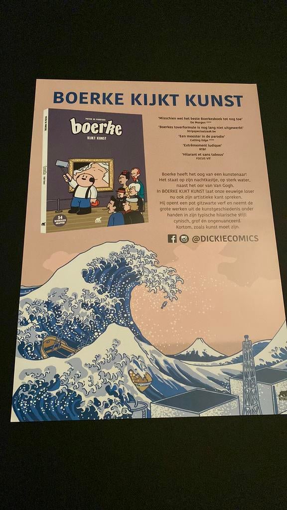Pieter de poortere boerke affiche 2018, Ophalen of Verzenden, Nieuw