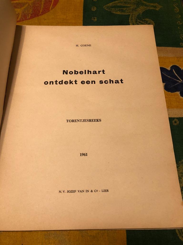 Nobelhart ontdekt een schat - H. Coene *Torentjesreeks* - 19, Gelezen, Ophalen of Verzenden, H. Coene, Sprookjes