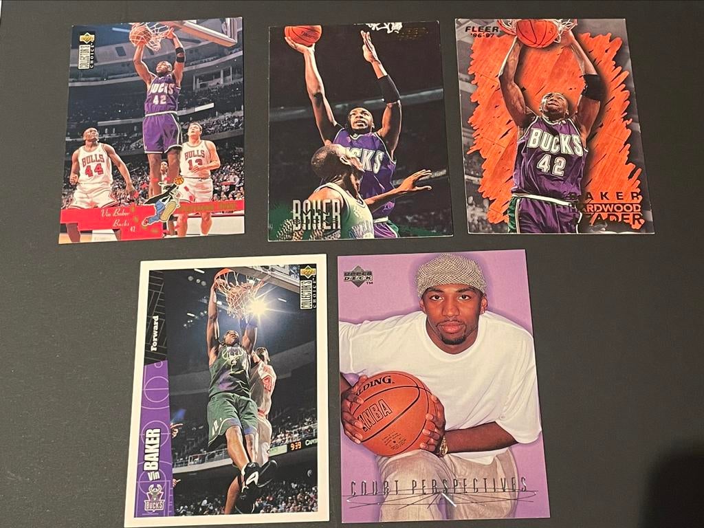 5x vin baker cartes, Enlèvement ou Envoi, Comme neuf