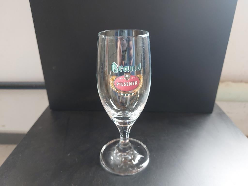 Brand verzamel bierglas, Verzamelen, Biermerken, Ophalen of Verzenden, Zo goed als nieuw, Glas of Glazen, Brand