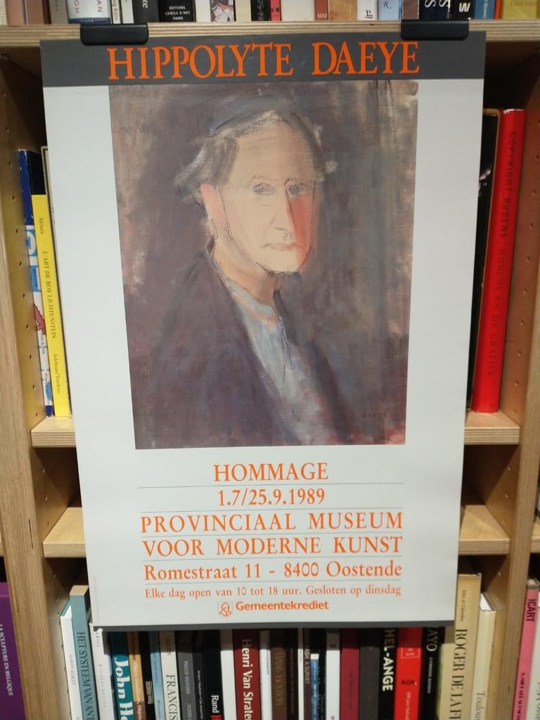 Hippolyte Daeye Oostende Provenciaal museum 1989, Verzamelen, Ophalen of Verzenden