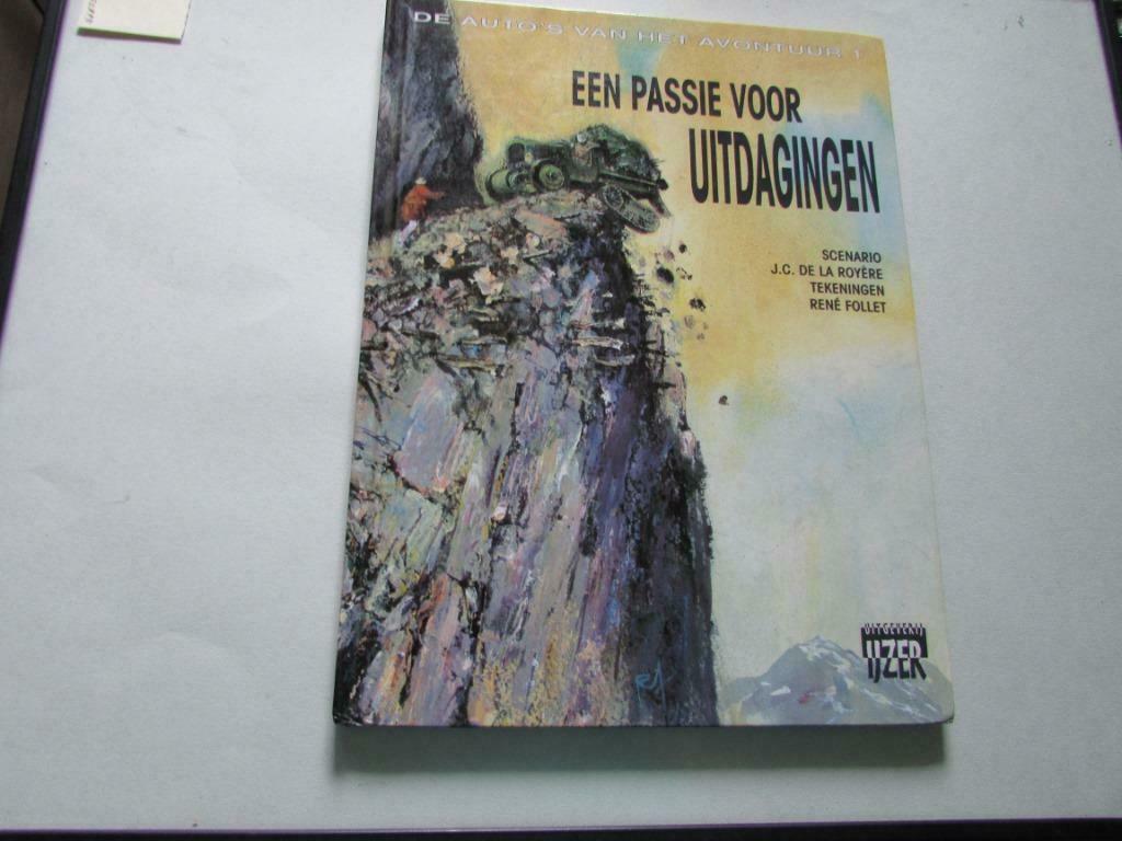 Citroën ; Passie voor Uitdagingen, Boeken, Stripverhalen, Verzenden, Eén stripboek, Zo goed als nieuw, René Follet
