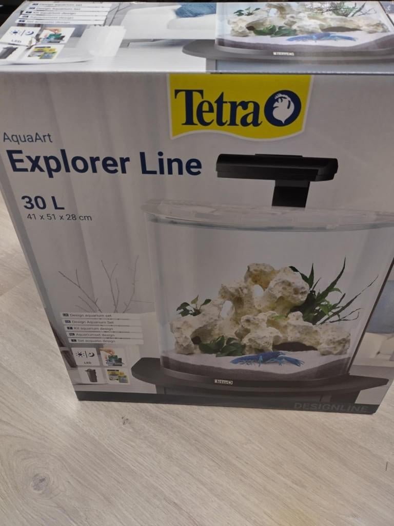 Aquarium 30L, Dieren en Toebehoren, Ophalen