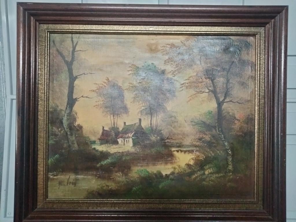 Twee schilderijen, Ophalen