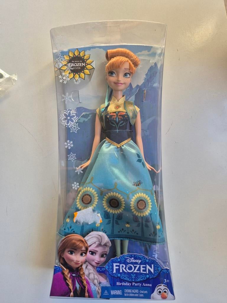 Frozen birthday party Anna pop nieuw 2014, Ophalen of Verzenden, Zo goed als nieuw