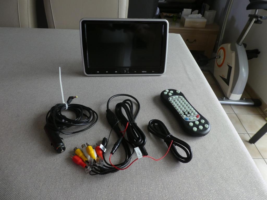 DVD spelers 10" voor hoofdsteun, Ophalen