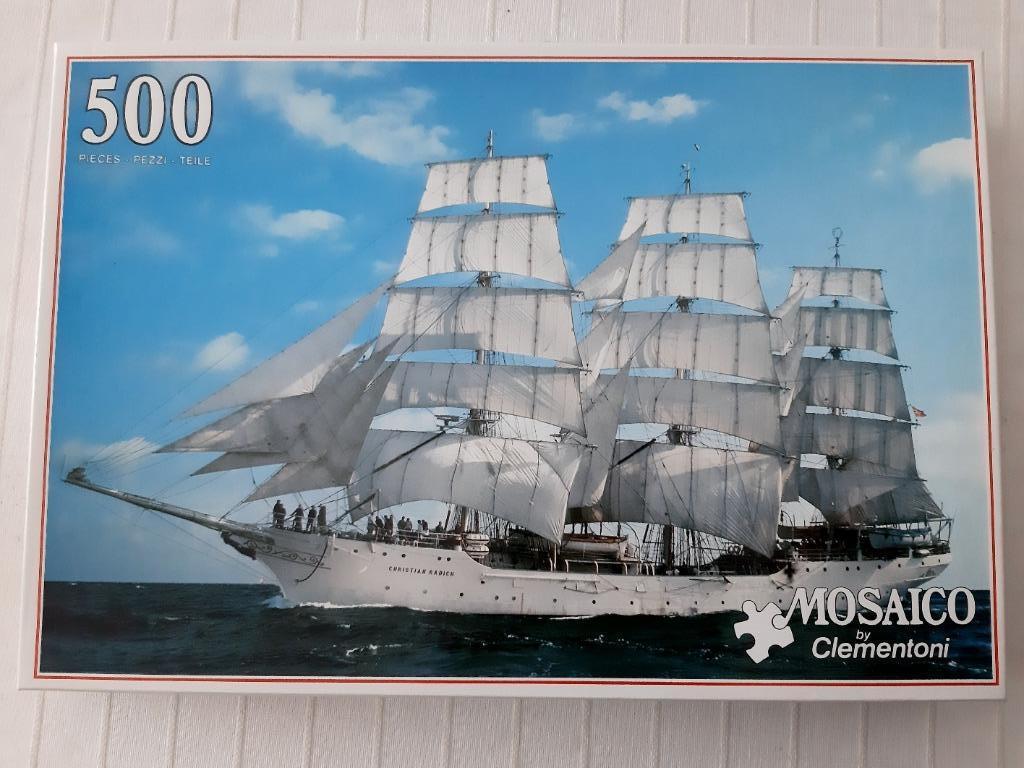 Lot van 4 puzzels, Hobby en Vrije tijd, Ophalen, Gebruikt, Legpuzzel