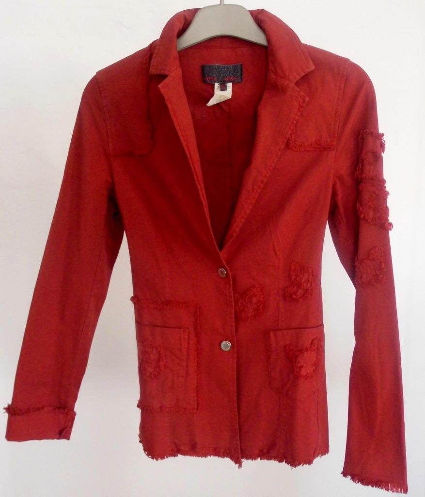 Rode JAS „JEANS les COPAINS” maat 34/36, Kleding | Dames, Overige kleuren, Overige jeansmaten, Gedragen, JEANS  les COPAINS