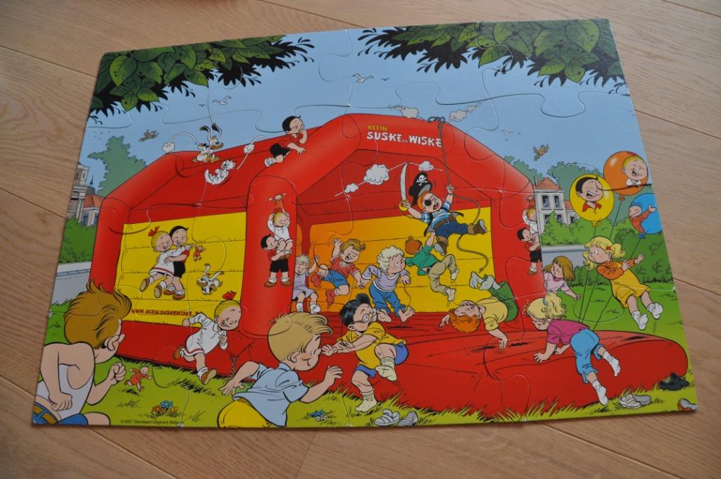 Puzzel Suske en Wiske, Hobby en Vrije tijd, Ophalen, Minder dan 500 stukjes, Gebruikt, Overige typen