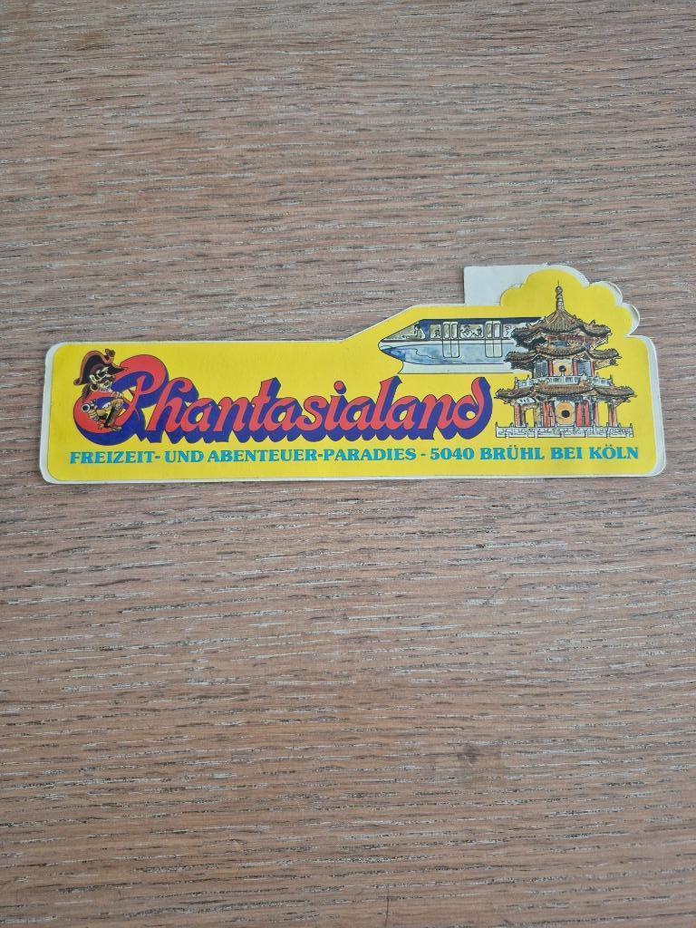 Sticker Phantasialand, Verzamelen, Ophalen of Verzenden, Zo goed als nieuw