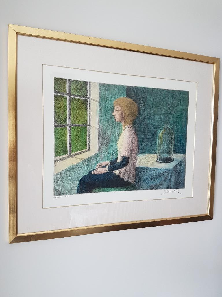 Kunstwerk 'Meisje aan het Raam' - Roland Devolder, Enlèvement