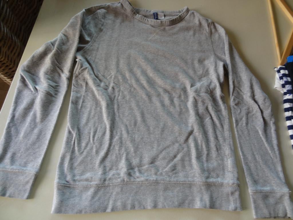 grijze trui h&m S, Kleding | Heren, Truien en Vesten, Ophalen of Verzenden, Zo goed als nieuw, Maat 46 (S) of kleiner, Grijs