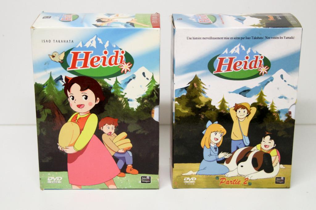 DVD – Heidi –2 coffrets de 5 DVD de 1 à 10 – EAN 37000939530, À partir de 6 ans, Anime (japonais), Enlèvement ou Envoi, Dessin animé