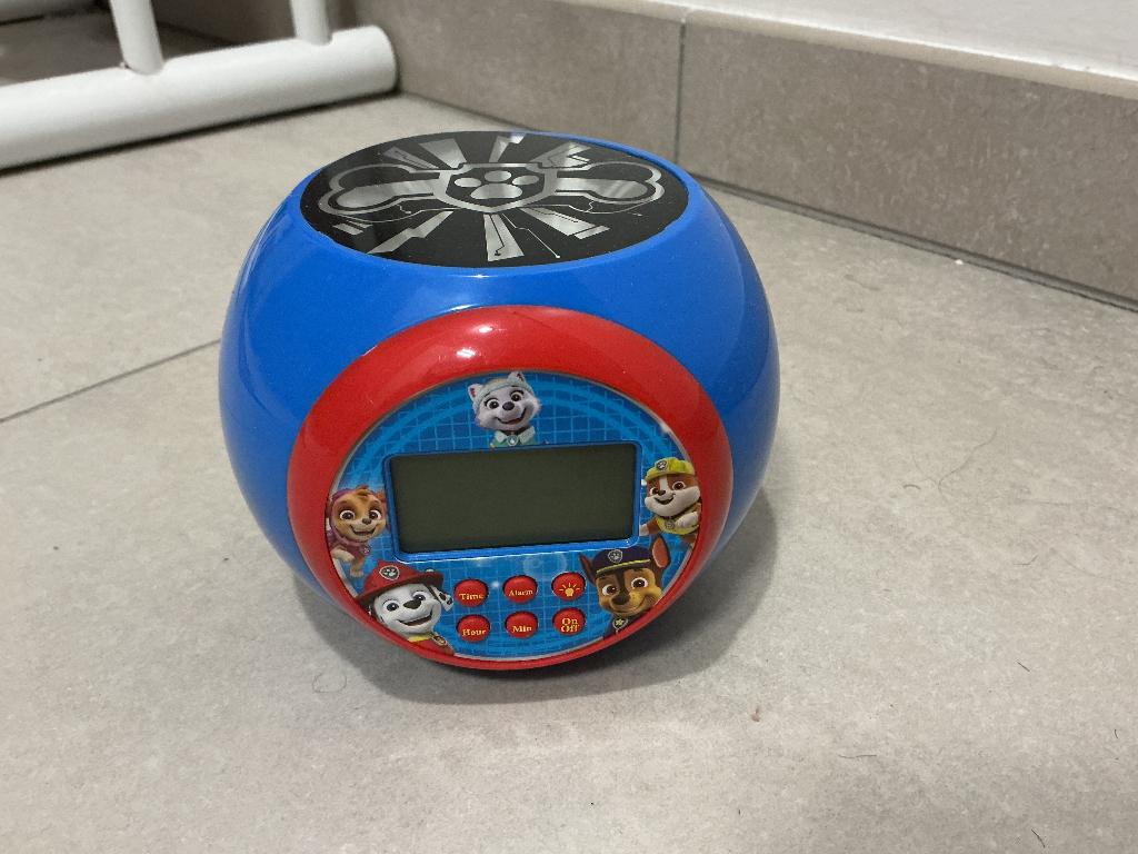 Paw patrol wekker met projectie, Enlèvement