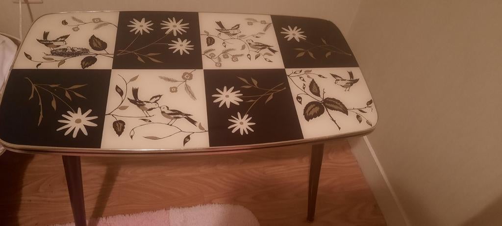 Vintage salontafel, Ophalen, Minder dan 50 cm, Gebruikt, 50 tot 100 cm