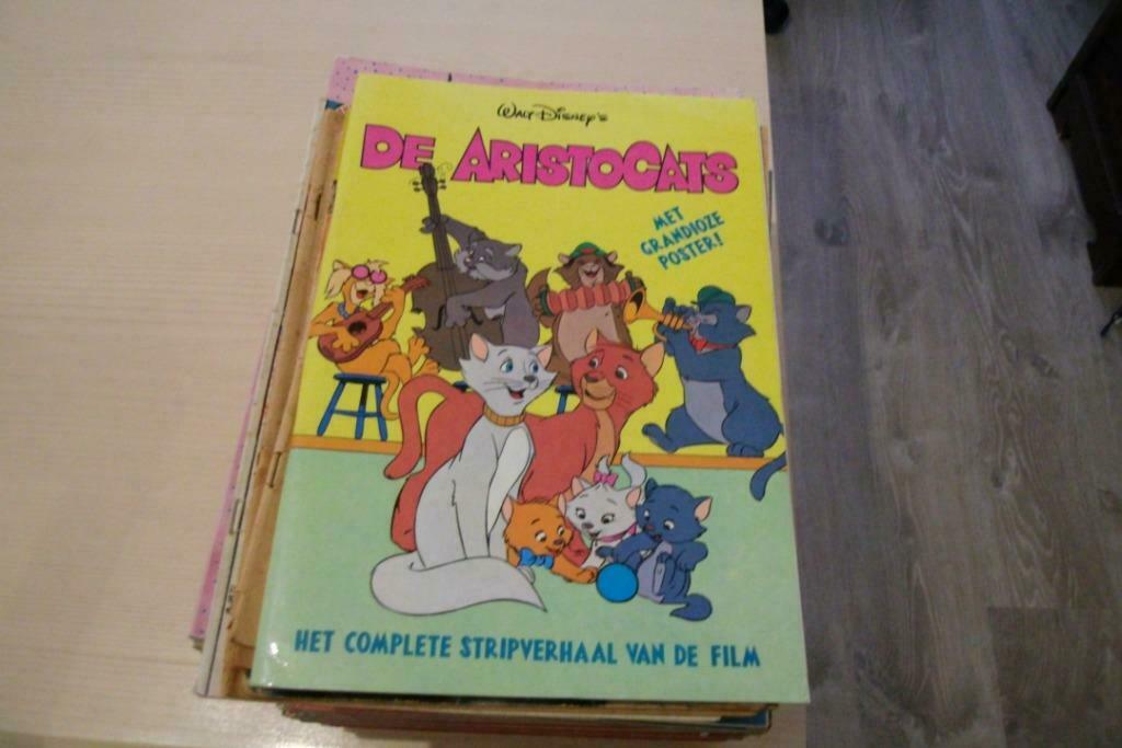 de aristocats   walt-disney, Eén stripboek, Ophalen of Verzenden, Gelezen, Walt Disney