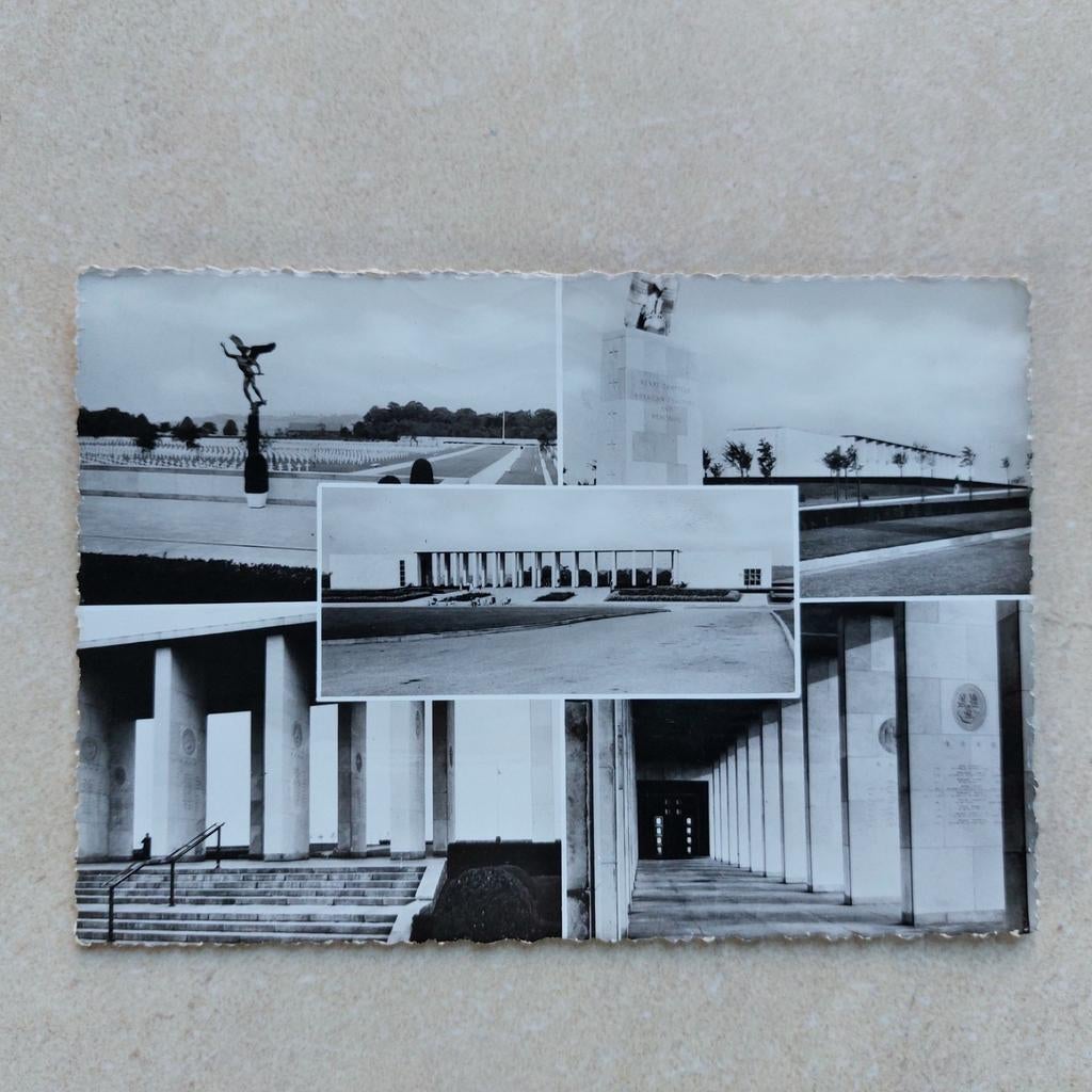 Oude postkaart van Henri-Chapelle, Enlèvement ou Envoi