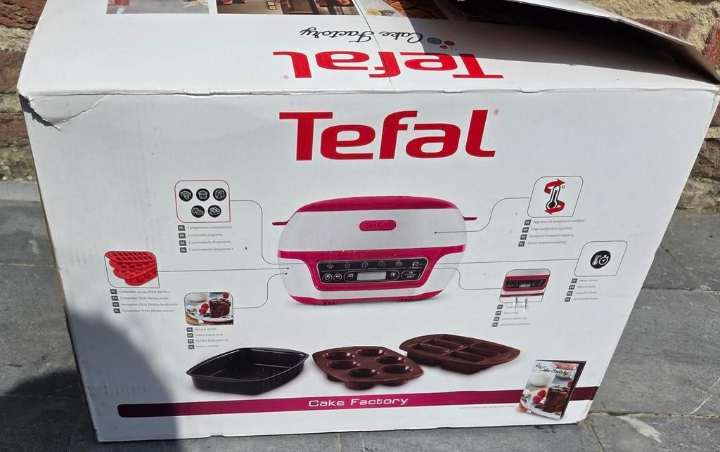 Tefal cake factory, Zakelijke goederen, Ophalen, Nieuw in verpakking