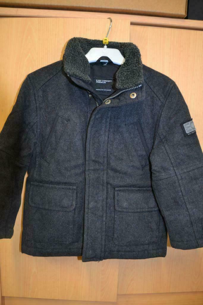maat 104 winterjas zwart, Kinderen en Baby's, Kinderkleding | Maat 104, Ophalen, Gebruikt, JBC, Jongen