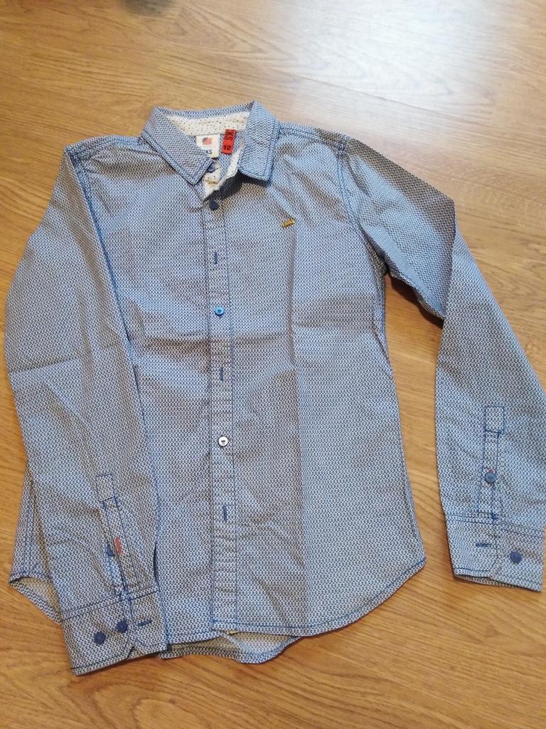 Hemdje CKS, maat 12 jaar, Garçon, Enlèvement ou Envoi, Chemise ou Chemisier, Comme neuf