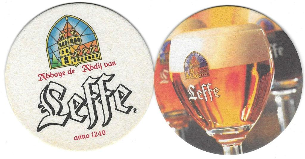 bierviltjes 2st Leffe, Verzamelen, Biermerken, Verzenden, Leffe