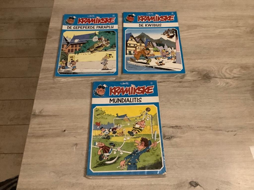 Kramikske verschillende strips (1986-1991), Boeken, Jean-Pol, Ophalen of Verzenden, Zo goed als nieuw, Meerdere stripboeken