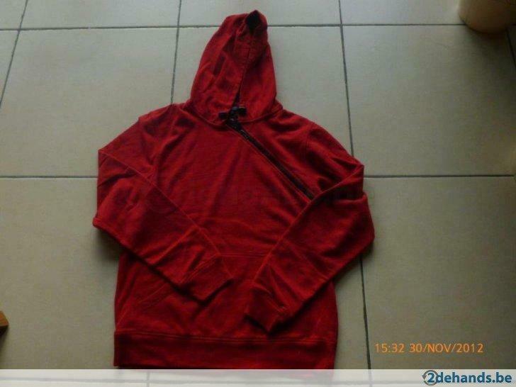 Rode sweater New Look S, Gedragen