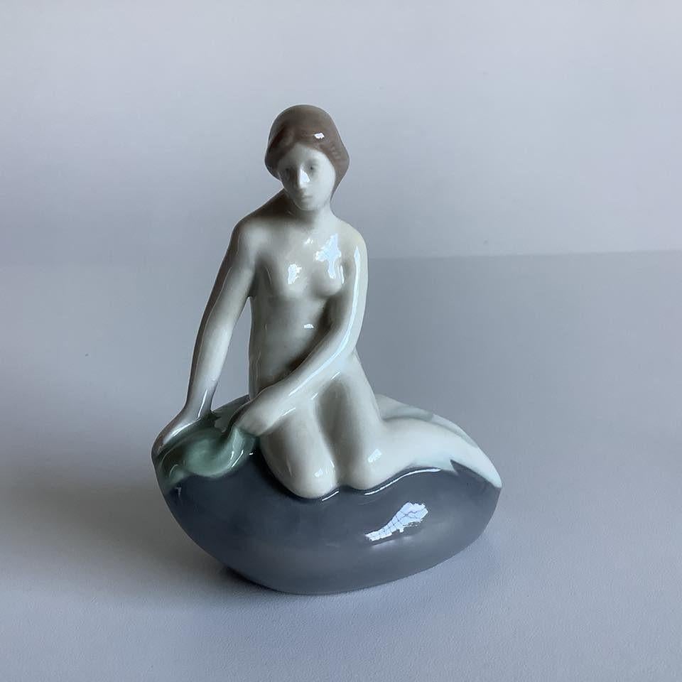 Graefenthal de kleine zeemeermin uit porselein, Ophalen of Verzenden, Zo goed als nieuw, Fantasy