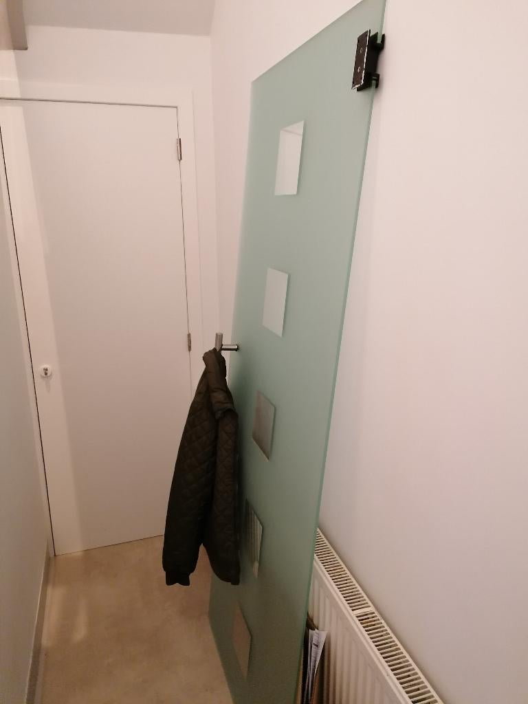 Porte Vitré 83 Cm, Panneau vitré, 160 cm ou plus, Verre de sécurité, Comme neuf