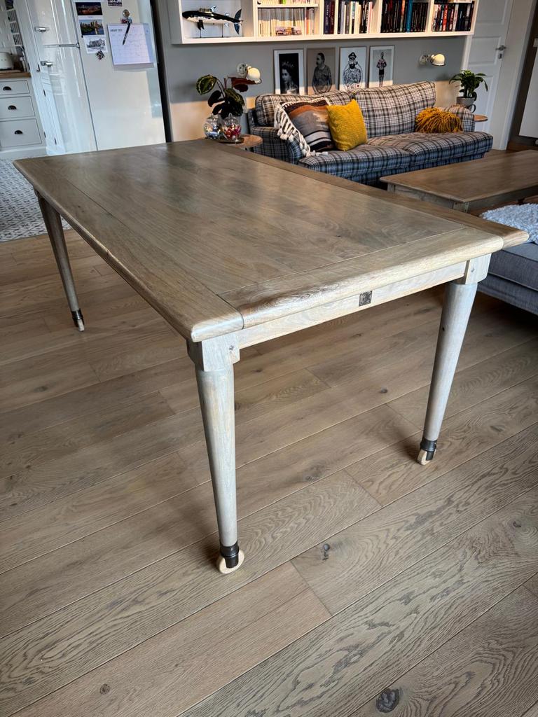Ensemble tables à manger et de salon Riviera Maison, Devon, Ophalen, Bois, 50 tot 100 cm, Zo goed als nieuw