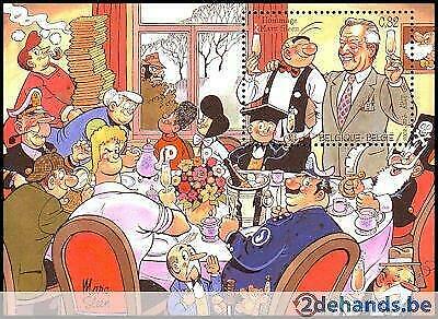 marc sleen 80 jaar - striptekenaar, Timbres & Monnaies