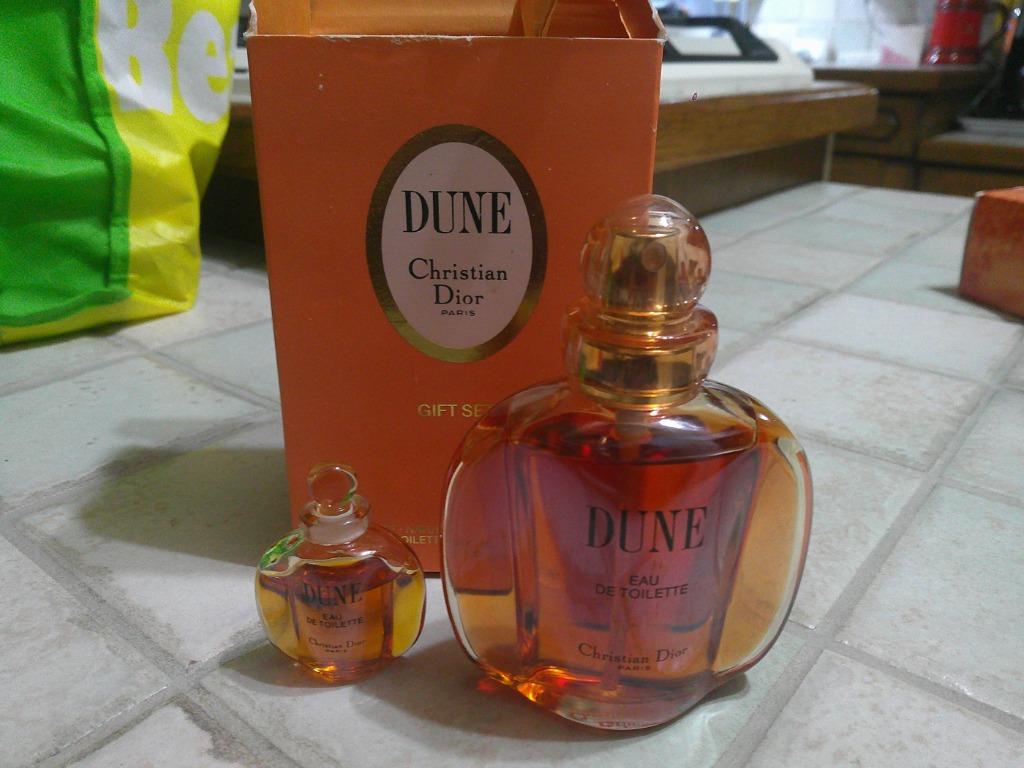 Dune Christian Dior (1991) Eau de Toilette 50 ml/1.7 fl.oz S, Enlèvement ou Envoi, Comme neuf, Bouteille de parfum, Plein