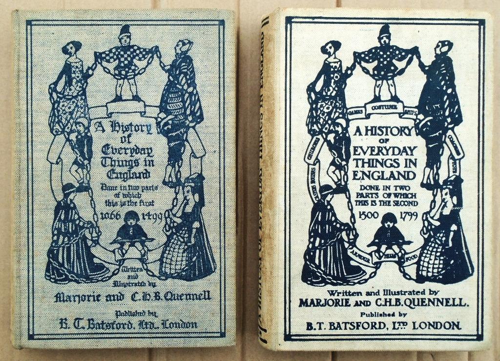 A History of Everydag Things in England - 1930/31 - Quennell, Marjorie Quennell (1884–1972), Utilisé, Europe, Enlèvement ou Envoi