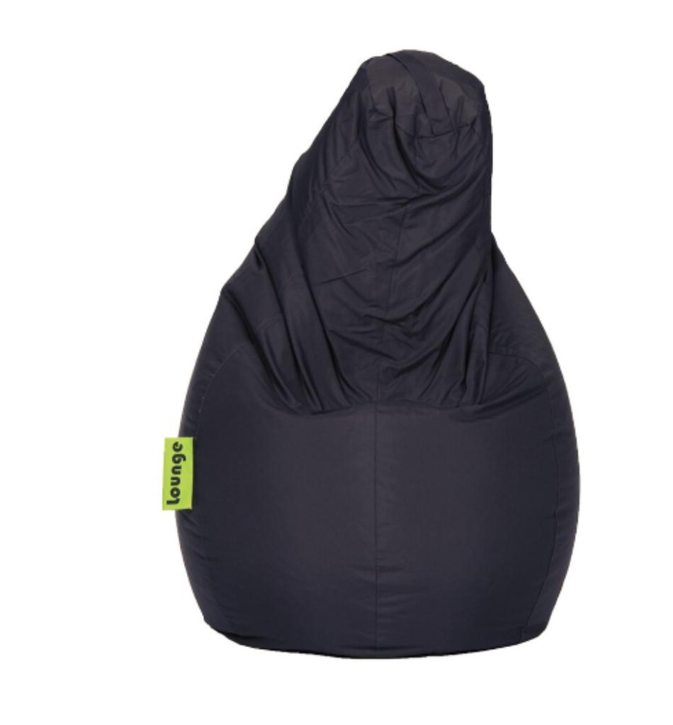 POUF NOIR LOUNGE EXTERIEUR, Maison & Meubles, Enlèvement ou Envoi, Neuf, Noir, Pouf