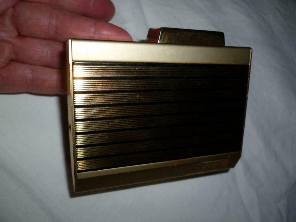 Aansteker briquet op gas vintage CONSUL DIPLOMATIC roken, Ophalen of Verzenden, Gebruikt, Aansteker