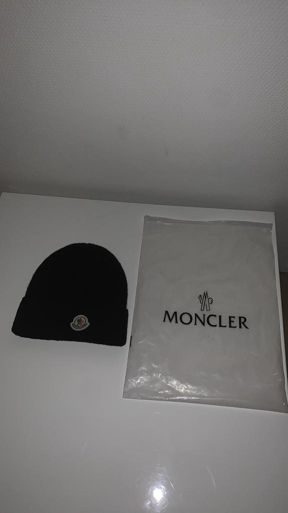 Moncler muts heren, Kleding | Heren, Mutsen, Sjaals en Handschoenen, Ophalen, Nieuw, Maat 48/50 (M), Muts