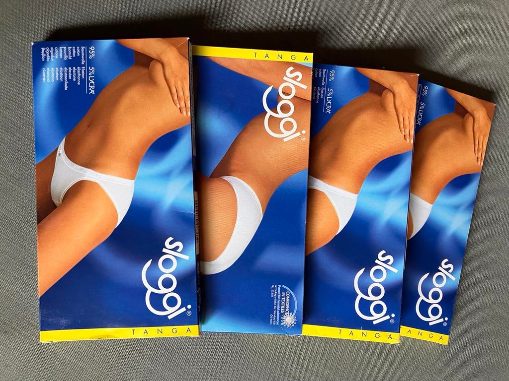 Sloggi ondergoed, Ophalen, Wit, Slip