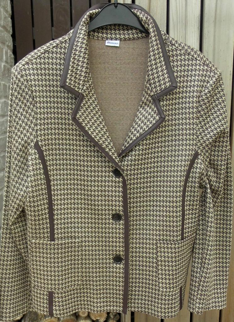 Très belle Veste "  DAMART "   Taille :  L, Veste ou Manteau, Enlèvement ou Envoi, Brun, Porté