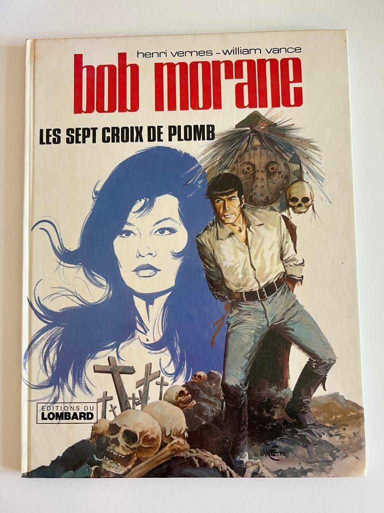 BD Bob Morane Les sept croix de plomb, Enlèvement ou Envoi, Une BD, Utilisé, Henri Vernes