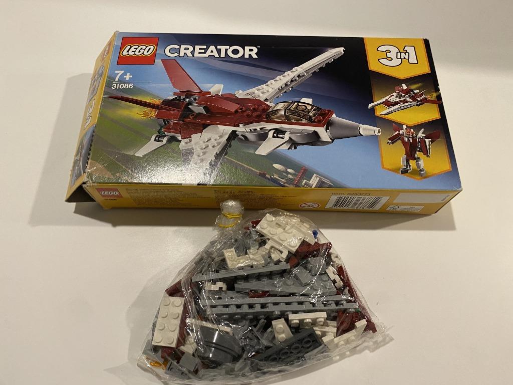 Lego Creator 31086 - Futuristisch vliegtuig, Ophalen of Verzenden, Zo goed als nieuw, Complete set, Lego