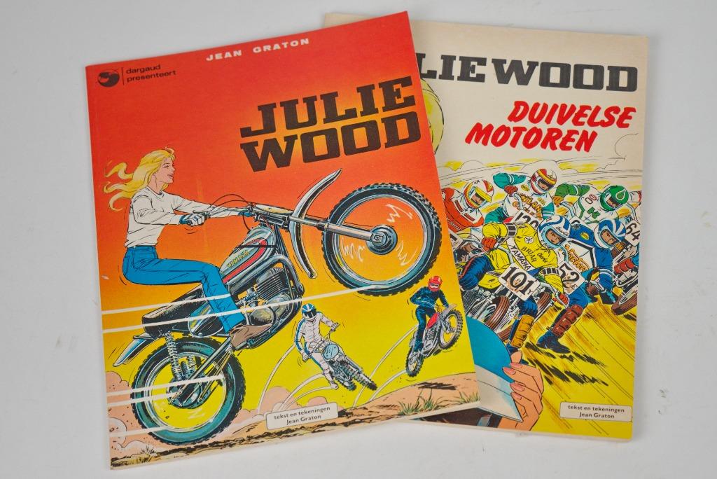Julie Wood - Jean Graton, Boeken, Stripverhalen, Gelezen, Jean Graton, Ophalen of Verzenden, Meerdere stripboeken