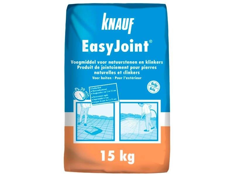 Knauf EasyJoint 15kg - grijs, Doe-het-zelf en Bouw, Overige Doe-Het-Zelf en Bouw, Ophalen