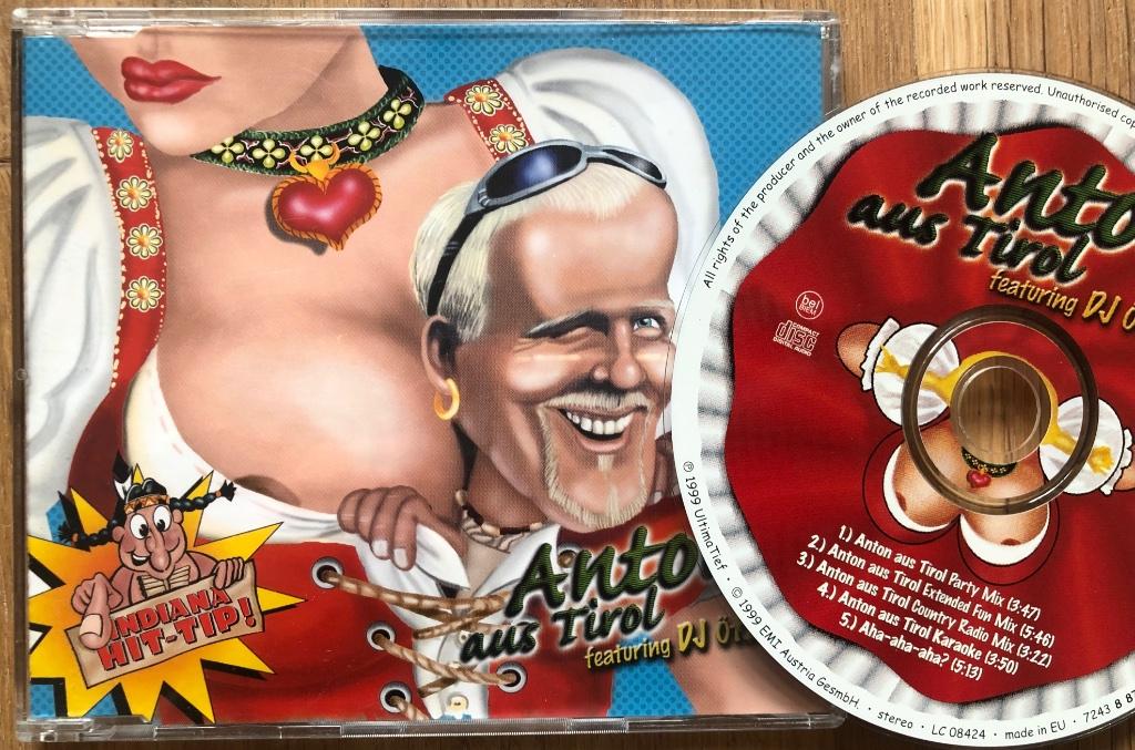 DJ ÖTZI - Anton aus Tirol (maxi CD), Cd's en Dvd's, Cd Singles, Overige genres, Ophalen of Verzenden