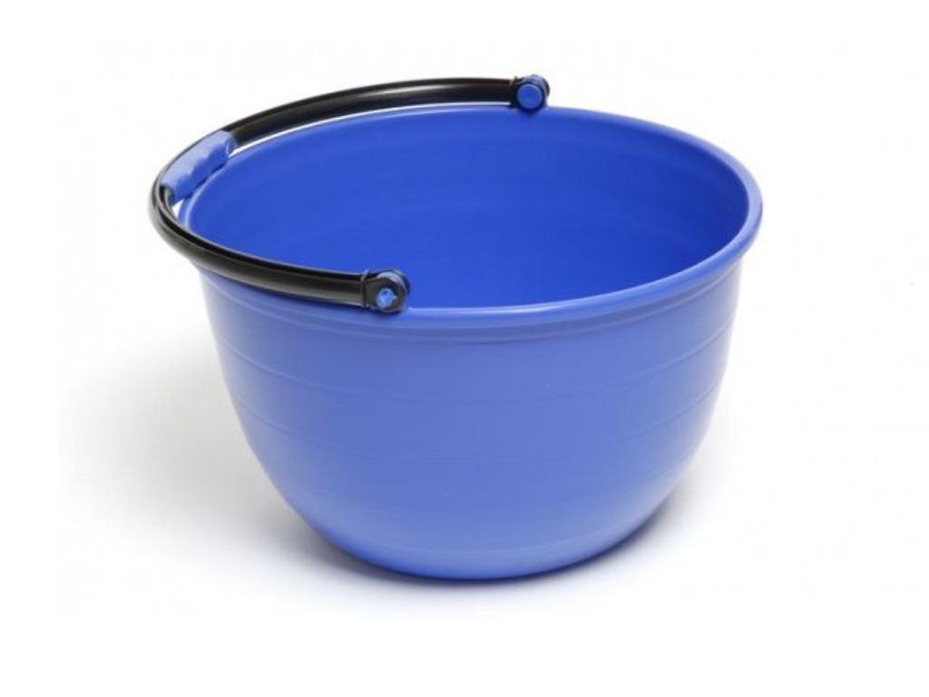 Afwasemmer blauw 2 stuks, Caravans en Kamperen, Ophalen, Gebruikt